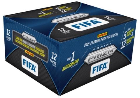 2025-26 Panini Prizm FIFA Soccer Cards product box