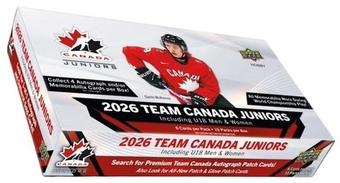 2026 Upper Deck Team Canada Juniors box