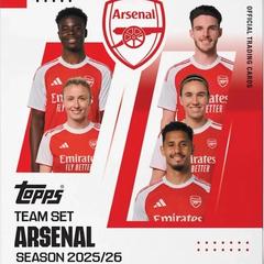2025-26 Topps Arsenal Team Set product