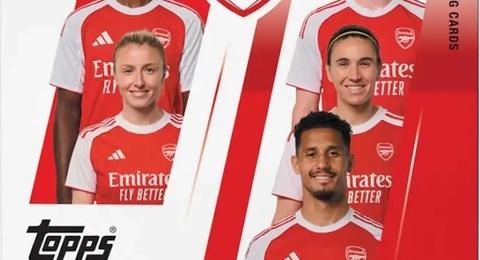 2025-26 Topps Arsenal Team Set box
