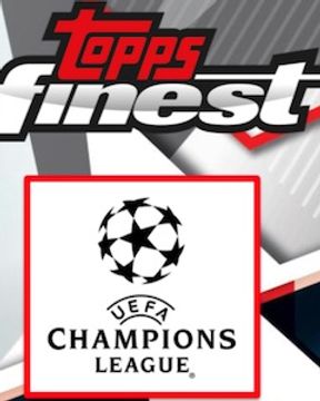 2019 Topps Finest UEFA Champions League Soccer Cards Checklist box