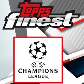 2019 Topps Finest UEFA Champions League Soccer Cards box