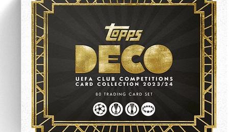 2023 Topps Deco UEFA Club Competitions Soccer Cards Checklist box