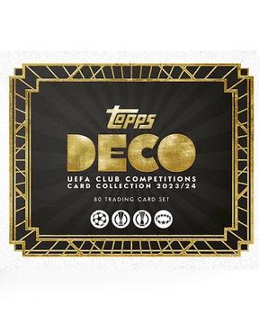 2023 Topps Deco UEFA Club Competitions Soccer Cards Checklist box