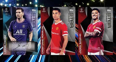 2021 Topps UEFA Champions League Summer Signings Soccer Cards Checklist box