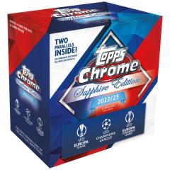 2023 Topps Chrome Sapphire Edition UEFA Club Competitions Soccer Cards product