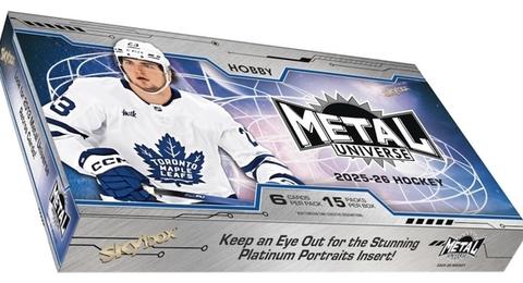 2025-26 Upper Deck SkyBox Metal Universe Hockey box