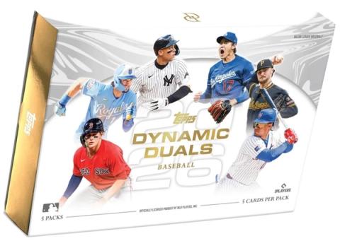 2026 Topps Dynamic Duals Baseball product box