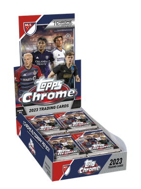 2023 Topps Chrome MLS Soccer Cards box