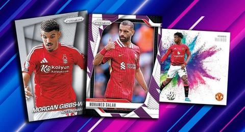 2024-25 Panini Prizm Premier League Soccer Cards Checklist box