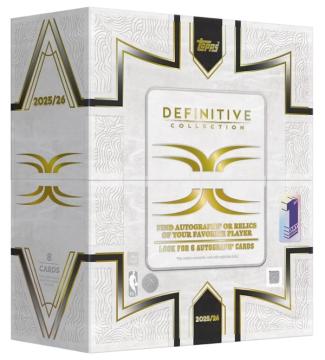 2025-26 Topps Definitive Basketball product box