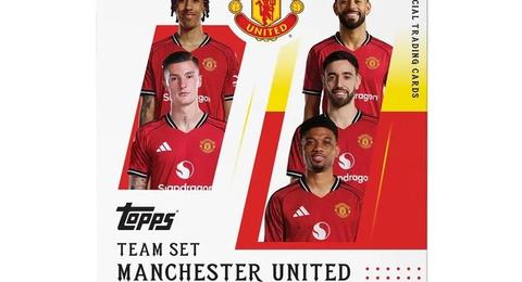 2025-26 Topps Manchester United Team Set box
