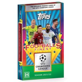 2022 Topps Football's Finest Flashbacks UEFA Champions League Soccer Cards box