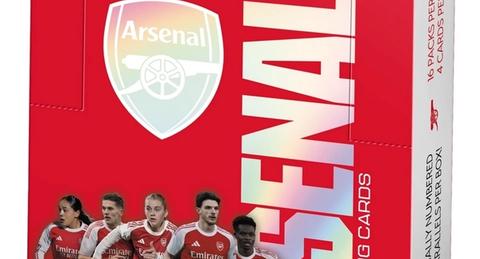 2025-26 Topps Chrome Arsenal box