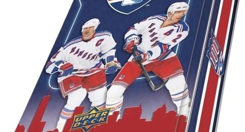 2025-26 Upper Deck New York Rangers Centennial Hobby Hockey box