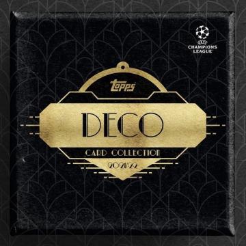 2021 Topps Deco UEFA Champions League Soccer Cards product box