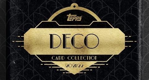 2021 Topps Deco UEFA Champions League Soccer Cards Checklist box