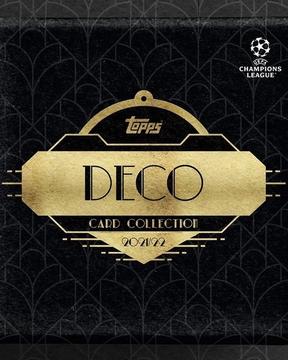 2021 Topps Deco UEFA Champions League Soccer Cards Checklist box