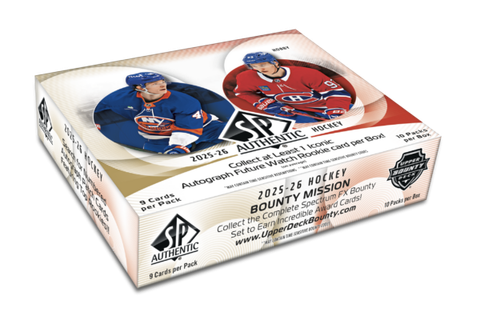 2025-26 Upper Deck SP Authentic Hockey product box