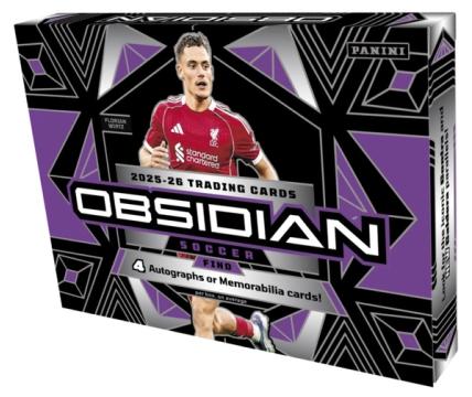 2025-26 Panini Obsidian Soccer Cards product box