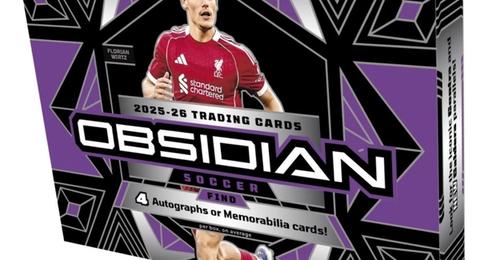 2025-26 Panini Obsidian Soccer Cards box