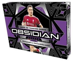 2025-26 Panini Obsidian Soccer Cards box