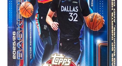 2025-26 Topps Chrome Updates Basketball box