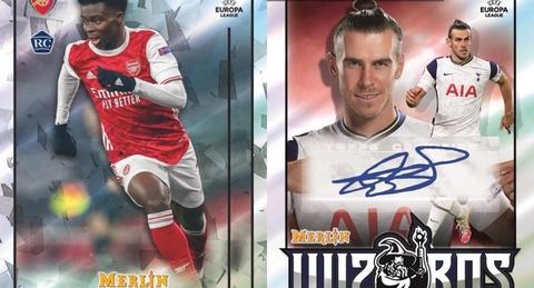 2021 Topps Merlin Chrome UEFA Club Competitions Soccer Cards Checklist box