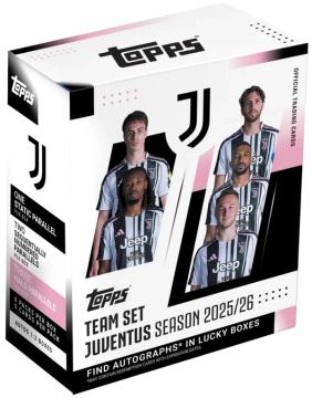 2025-26 Topps Juventus Team Set product box