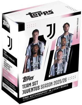2025-26 Topps Juventus Team Set box