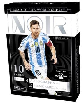 2025-26 Panini Noir Road to FIFA World Cup Soccer Cards box