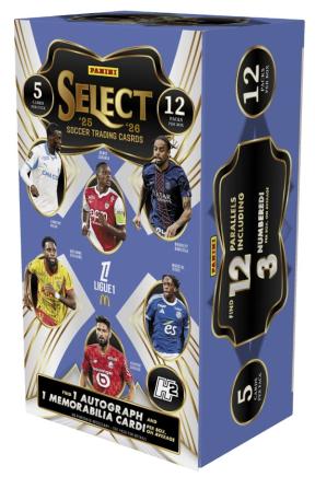 2025-26 Panini Select Ligue 1 Soccer Cards box