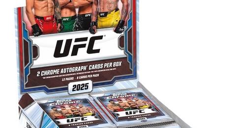 2025 Topps Chrome UFC box