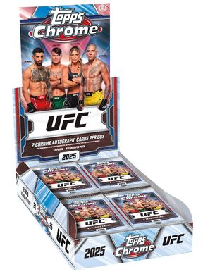 2025 Topps Chrome UFC box