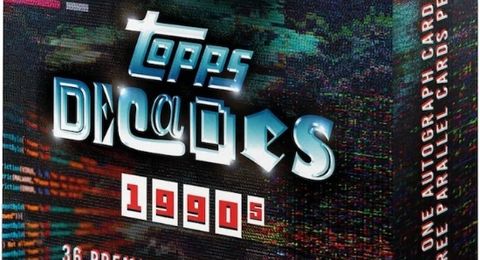 2025 Topps Decades 1990s UEFA Club Competitions box