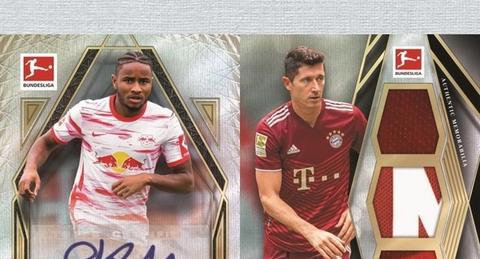2022 Topps Tier One Bundesliga Soccer Cards Checklist box