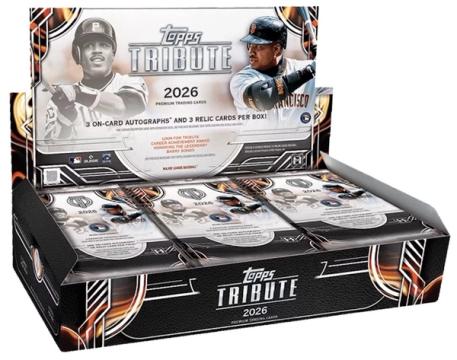 2026 Topps Tribute Baseball product box