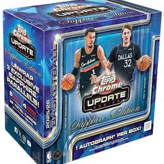 2025-26 Topps Chrome Updates Basketball Sapphire Edition product