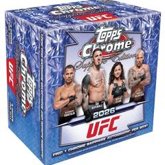 2026 Topps Chrome UFC Sapphire Edition product