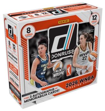 2026 Panini Donruss WNBA Cards product box