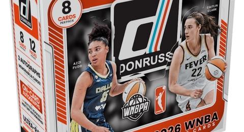 2026 Panini Donruss WNBA Cards box