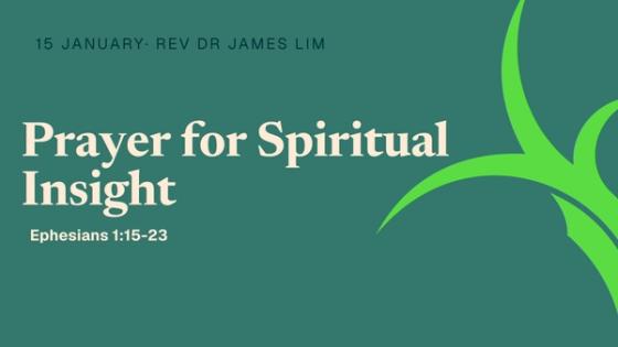Prayer for Spiritual Insight