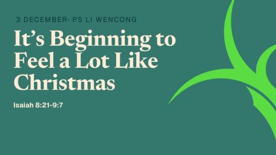 It’s Beginning to Feel a Lot Like Christmas