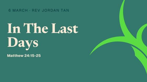 In The Last Days