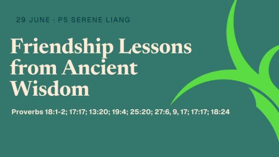 Friendship Lessons from Ancient Wisdom
