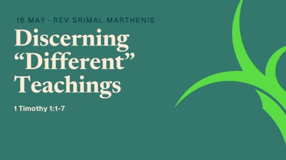 Discerning “Different” Teachings
