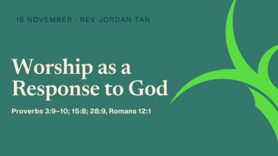 Worship as a Response to God