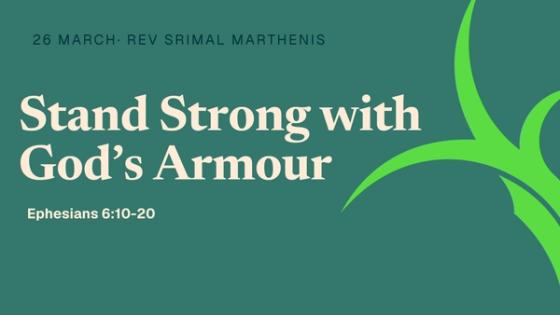 Stand Strong with God’s Armour