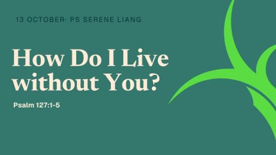 How Do I Live without You?