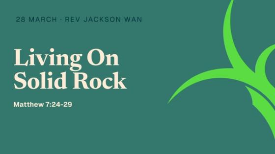 Living On Solid Rock